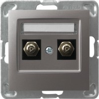 Photos - Socket Ospel Impresja GPE-2Y/m/23 gray