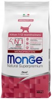 Photos - Cat Food Monge Speciality Line Monoprotein Kitten Beef  400 g