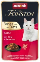 Photos - Cat Food Animonda Adult Vom Feinsten Beef/Turkey 85 g 