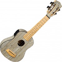 Photos - Acoustic Guitar Cascha Soprano Ukulele Bamboo Graphite with Pickup System 