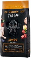 Photos - Dog Food Fitmin For Life Junior Large Breed 12 kg 