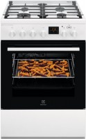 Photos - Cooker Electrolux LKK 660200 W white