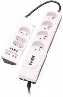 Photos - Surge Protector / Extension Lead EVER Office Plus 