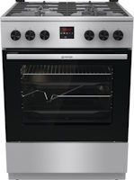 Photos - Cooker Gorenje GGI 6C20 XA stainless steel