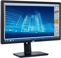 Photos - Monitor Dell U2713H 27 "  black