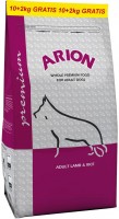 Photos - Dog Food ARION Premium Sensitive Adult Lamb/Rice 12 kg 