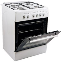Photos - Cooker Grunhelm GFM6611W white
