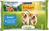 Photos - Dog Food Friskies Junior Chicken with Carrots in Jelly 4 pcs 4