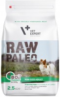 Photos - Dog Food VetExpert Raw Paleo Adult Mini Turkey 2.5 kg 