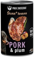 Photos - Dog Food Paka Zwierzaka Seven Heaven Pork/Plum 400 g 1