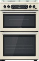 Photos - Cooker Hotpoint-Ariston CD67G0C2CJ/UK ivory