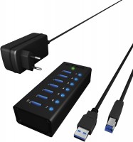 Photos - Card Reader / USB Hub Icy Box IB-AC618 