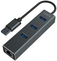 Photos - Card Reader / USB Hub SAVIO AK-58 