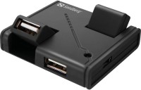 Photos - Card Reader / USB Hub Sandberg USB Hub 4 Ports 