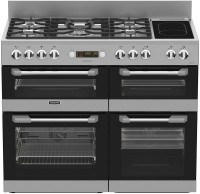 Photos - Cooker Leisure CS110F722X stainless steel