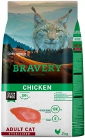 Photos - Cat Food Bravery Adult Sterilized Grain Free Chicken  2 kg