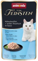Photos - Cat Food Animonda Adult Vom Feinsten Chicken Filet/White Tuna in Sauce 100 g 