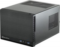 Photos - Computer Case SilverStone Sugo SG13 Faux Aluminum black