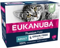 Photos - Cat Food Eukanuba Adult Grain Free Lamb 12 pcs 