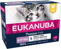 Photos - Cat Food Eukanuba Kitten Grain Free Chicken 12 pcs 