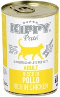 Photos - Cat Food Kippy Adult Pate Rich in Chicken 400 g 
