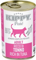 Photos - Cat Food Kippy Adult Pate Rich in Tuna 400 g 