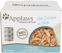 Photos - Cat Food Applaws Fish Selection in Broth Tuna/Ocean Fish 12 pcs 