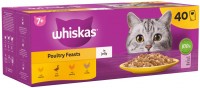 Photos - Cat Food Whiskas 7+ Poultry Feasts in Jelly  40 pcs