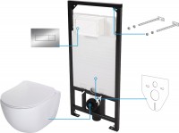 Photos - Concealed Frame / Cistern Deante Peonia CDES6ZPW 