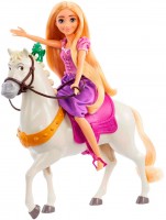 Photos - Doll Disney Princess Rapunzel And Maximus HLW23 