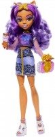 Photos - Doll Monster High Skulltimate Secrets: Fearidescent Clawdeen Wolf HNF74 