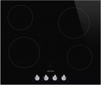 Photos - Hob Smeg SE364TDM black