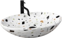 Photos - Bathroom Sink REA Olga 630 Terazzo REA-U5692 630 mm