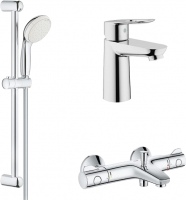 Photos - Bath Tap Set Grohe Grohtherm 34550TS 