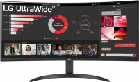 Monitor LG UltraWide 34WR50QC 34 "  black