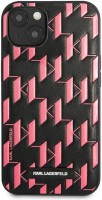 Photos - Case Karl Lagerfeld Monogram Plaque for iPhone 13 