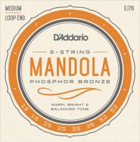 Photos - Strings DAddario Phosphor Bronze Mandola 15-52 