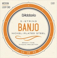 Photos - Strings DAddario Nickel Banjo 10-23 