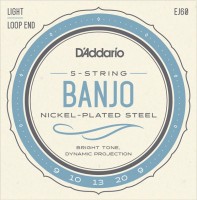 Photos - Strings DAddario Nickel Banjo 9-20 