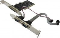 Photos - PCI Controller Card Dynamode PCI-RS232-LPT-WCH 