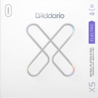 Photos - Strings DAddario XS Nickel Plated Steel Electric 11-49 (3-Pack)