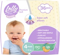 Photos - Nappies Lolly Premium Soft Diapers 4 / 36 pcs 