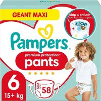 Photos - Nappies Pampers Premium Protection Pants 6 / 58 pcs 
