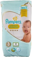 Photos - Nappies Pampers Premium Protection 3 / 50 pcs 