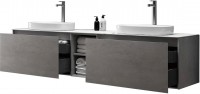 Photos - Washbasin cabinet Devit Linea 190 0026144G 