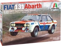 Photos - Model Building Kit ITALERI Fiat 131 Abarth 1977 Sanremo Rally Winner (1:24) 