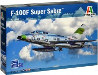 Photos - Model Building Kit ITALERI F-100F Super Sabre (1:72) 