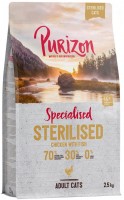 Photos - Cat Food Purizon Adult Sterilised Chicken with Fish  2.5 kg