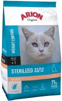 Photos - Cat Food ARION Original Sterilized 33/12 Salmon  2 kg