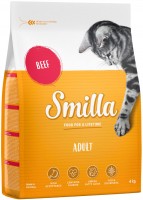 Photos - Cat Food Smilla Adult Beef  4 kg